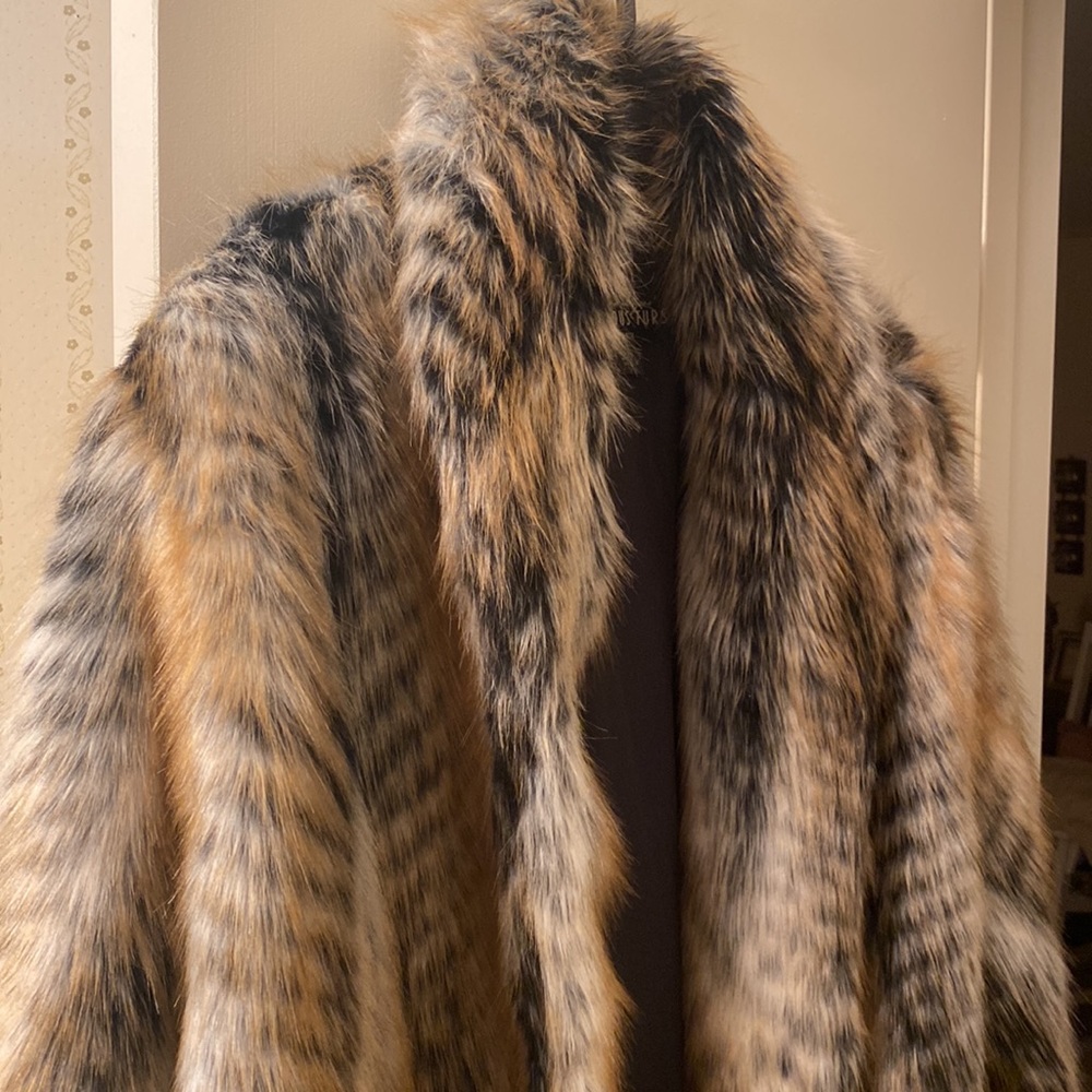 Donna Salyers’ Fabulous Faux Fur Coat